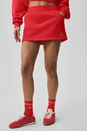 Falda Accolade - Rojo brillante