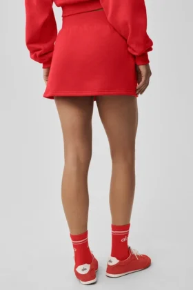 Falda Accolade – Rojo brillante