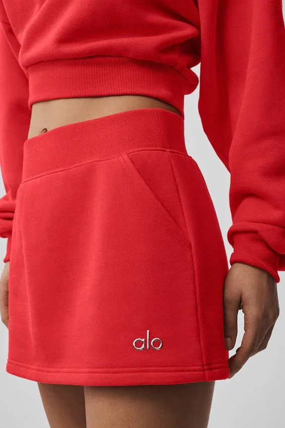 Falda Accolade - Rojo brillante