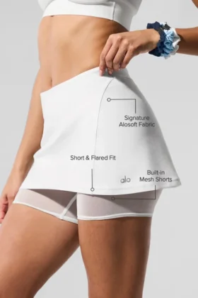 Falda Alosoft «Serve It Up» – Blanco