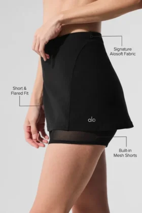 Falda Alosoft «Serve It Up» – Negro