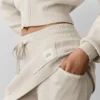 Falda cargo de punto Scholar - Avena jaspeada