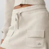 Falda cargo de punto Scholar - Avena jaspeada