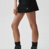 Falda cargo de punto Scholar - Negro