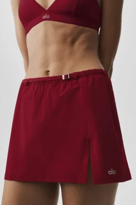 Falda Connection – Rojo Romance de Verano