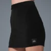 Falda de micropana para las vacaciones de invierno - Negro