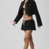 Falda de talle bajo favorita de las fans - Negro