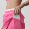 Falda de tenis Airbrush Better Together - Rosa Paraíso/Blanco