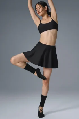Falda de tenis Airlift Down the Line - Negro