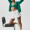 Falda de tenis Alo Softsculpt Topspin - Blanca
