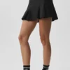 Falda de tenis Alo Softsculpt Topspin - Negro
