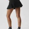 Falda de tenis Alo Softsculpt Topspin - Negro