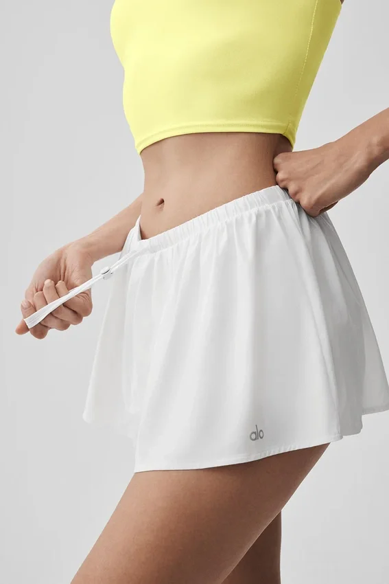 Falda de tenis Breezy - Blanca