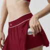 Falda de tenis de talle bajo «Amp It up» – Rojo «Summer Romance»