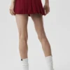Falda de tenis de talle bajo «Amp It up» – Rojo «Summer Romance»