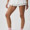 Falda de tenis Double or Nothing - Blanca