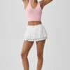 Falda de tenis Double or Nothing - Blanca