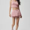 Falda de tenis Double or Nothing - Rosa vintage