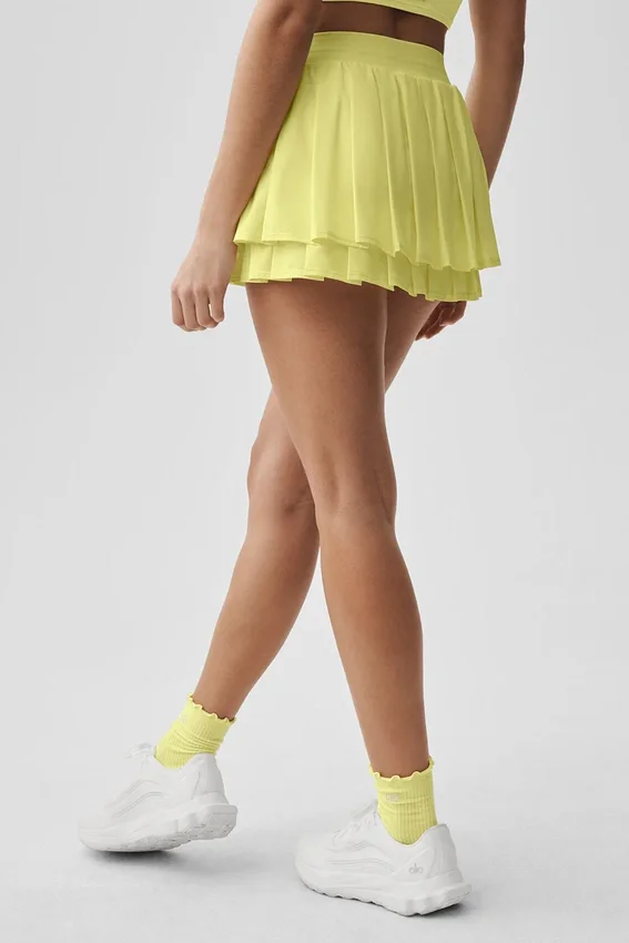 Falda de tenis Double or Nothing - Sunshine