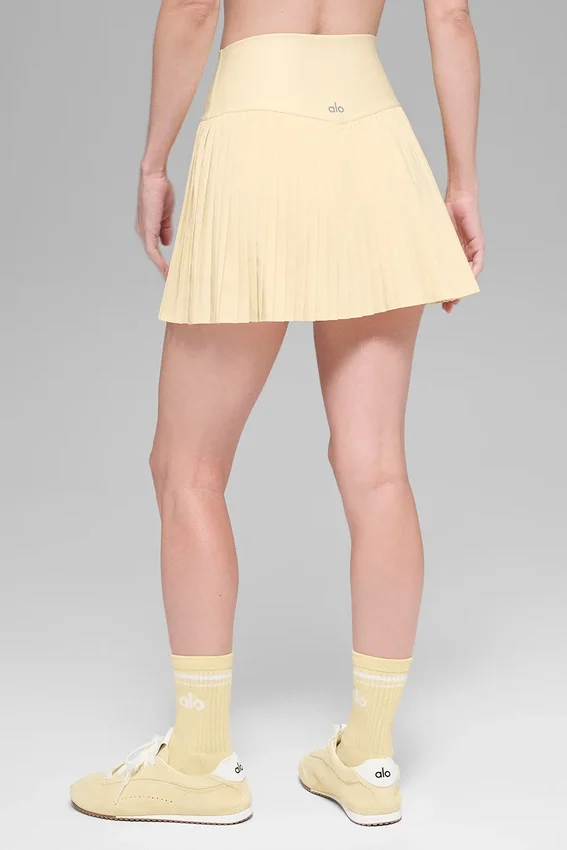 Falda de tenis Grand Slam - Amarillo Candlelight