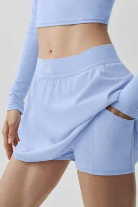 Falda de tenis Match Point – Azul claro Provenza