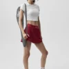 Falda de tenis Match Point - Rojo Summer Romance