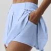 Falda de tenis Rally - Azul Provenza claro