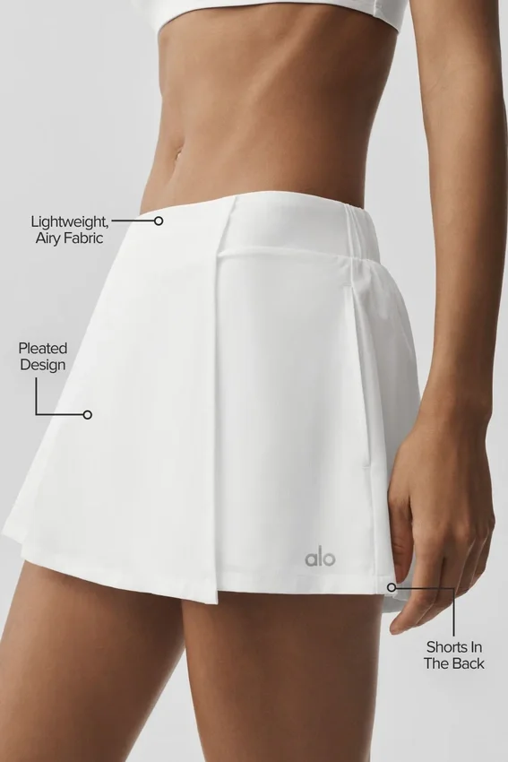 Falda-pantalón Unmatched – Blanco