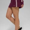 Falda Track Star - Burdeos