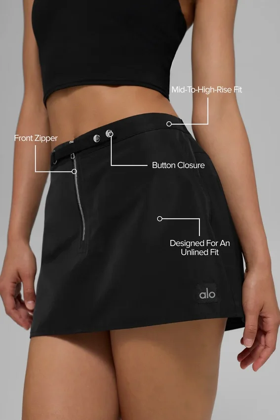 Falda Work It - Negro