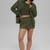 Falda Work It — Verde oliva
