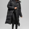 Gabardina acolchada Gold Rush - Negro