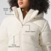Glacier Puffer - Marfil