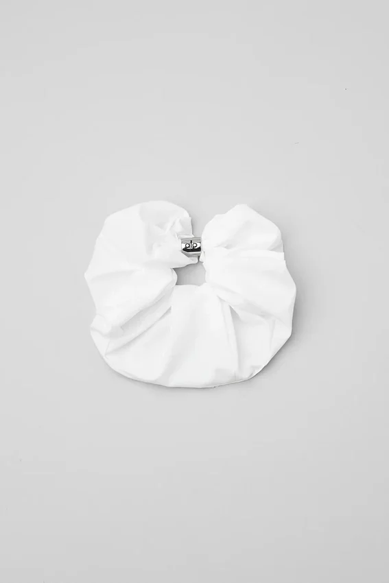 Goma para el cabello extragrande Bead It - Blanco