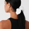 Goma para el cabello extragrande Bead It - Blanco
