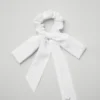 Goma para el cabello Love Knots Tie - Blanco