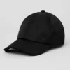 Gorra de satén para el tiempo libre - Negro