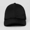 Gorra de satén para el tiempo libre - Negro