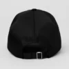 Gorra de satén para el tiempo libre - Negro