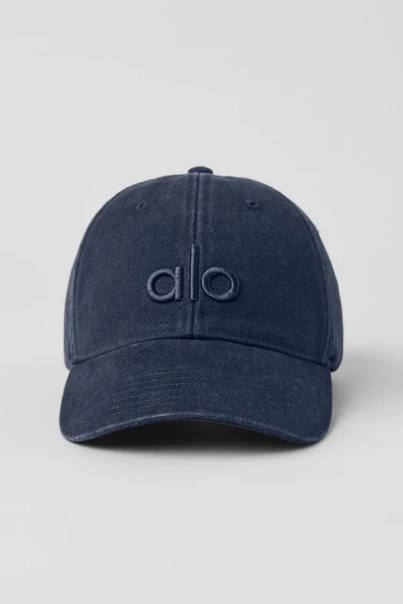 Gorra lavada Off-Duty - Azul marino vintage