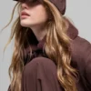 Gorra «Off-Duty» de satén - Brownstone