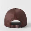 Gorra «Off-Duty» de satén - Brownstone