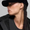 Gorra Off-Duty de terciopelo - Negro