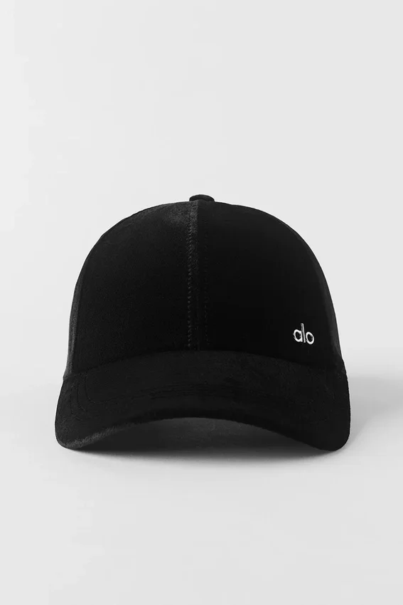 Gorra Off-Duty de terciopelo - Negro