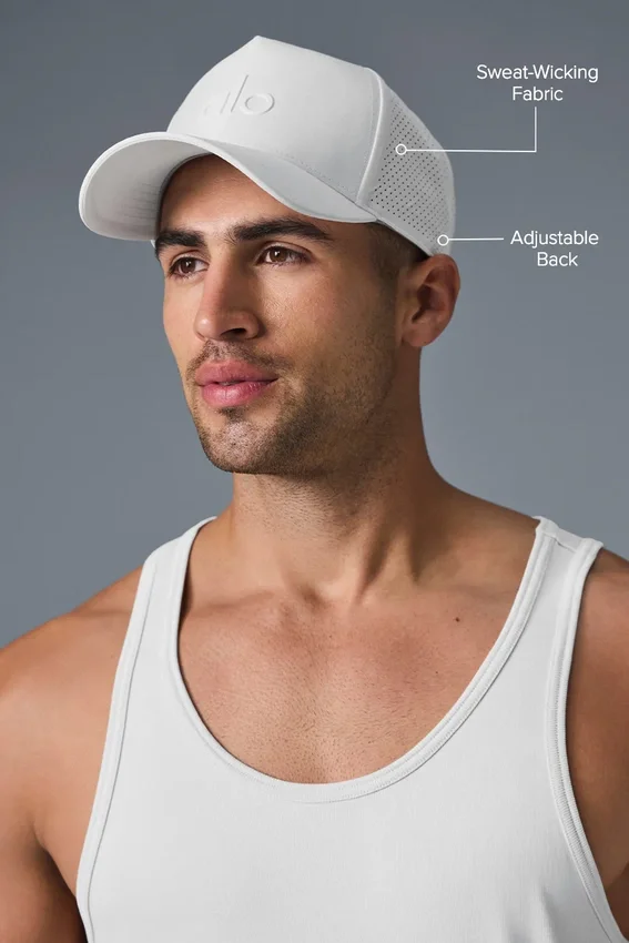 Gorra Trucker de Performance District - Blanca