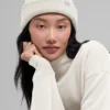 Gorro de punto trenzado Winter Bliss - Marfil
