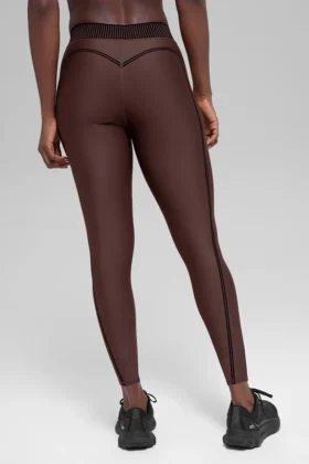 High-Waist 7/8 Airlift Legging – Brownstone