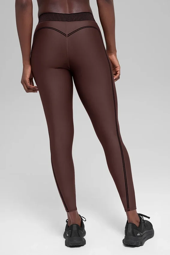 High-Waist 7/8 Airlift Legging - Brownstone
