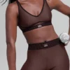 High-Waist 7/8 Airlift Legging - Brownstone
