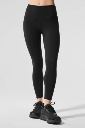 High-Waist 7/8 Highlight Leggings - Negro